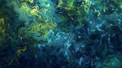 Futuristic digital abstract background featuring a complex network of glowing neon lines and geometric shapes, ideal for technology and innovation themes, perfect for modern web design, ai, and data v