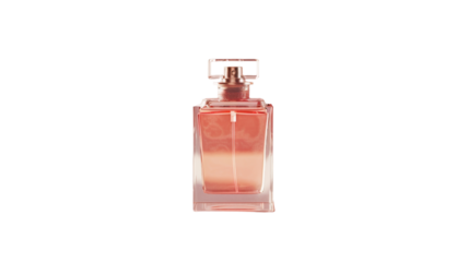 Perfume in a pink bottle