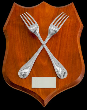 Troph&eacute;e de cuisine, fourchettes d&rsquo;argent 