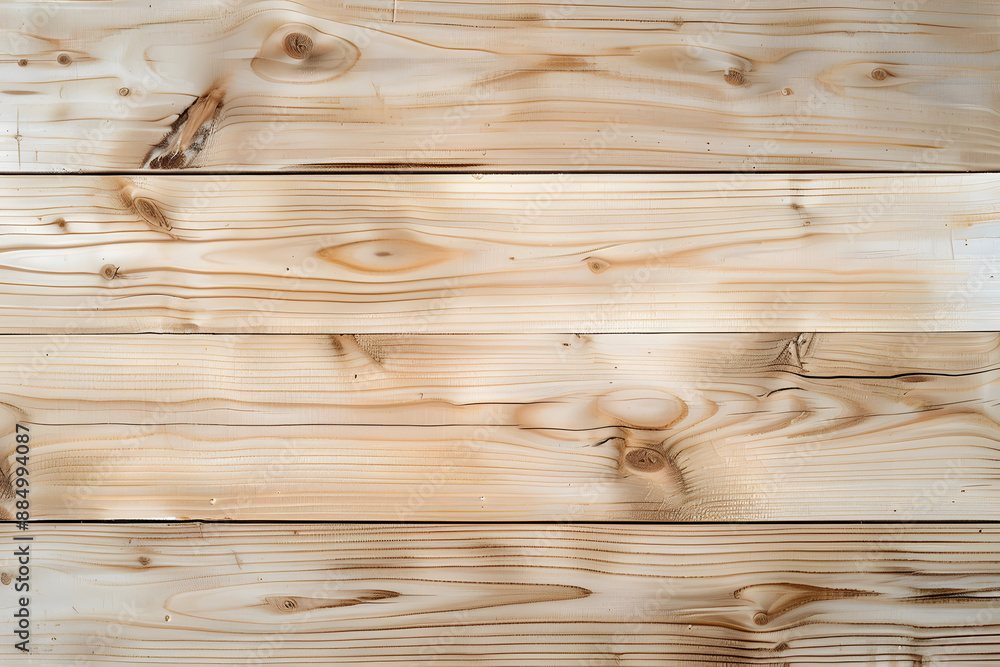 Poster light wood background rustic table texture top view