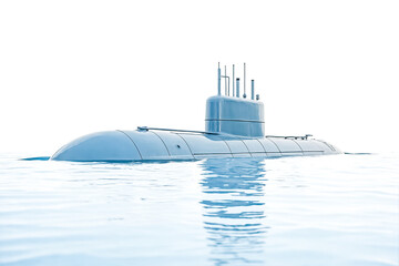 Fototapeta premium Submarine in the ocean