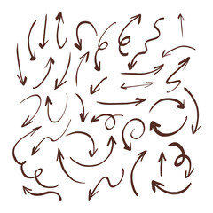 Simple Hand drawn Arrow Symbol