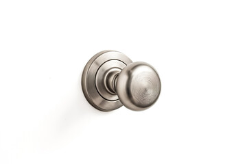 Silver Door Knob Close-Up