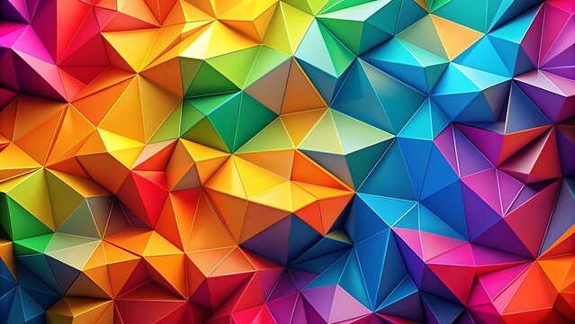 Abstract Geometric Art with Vibrant Colors: Patterns. Backgrounds. Shapes. Designs. Graphics. Photos. Images.