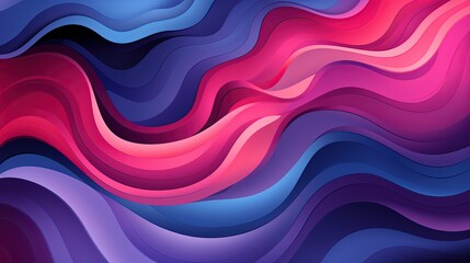 Abstract Fluid Multicolors Background with Purple and Red Swirls