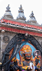Kala (Black) Bhairab (Shiva) in Durbar Square, Kathmandu