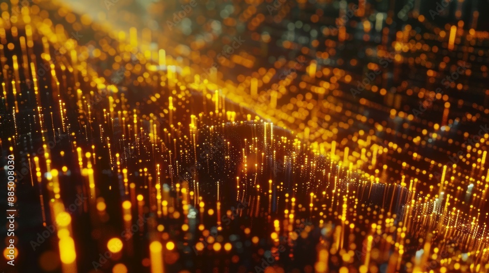 Poster abstract vector circuit network diagram background design featuring futuristic digital connections, 
