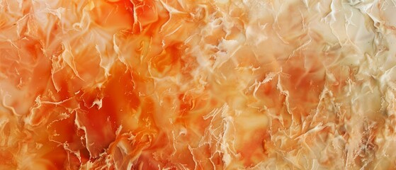 Panoramic close-up, high detail scan of blended wax texture, Generative AI 