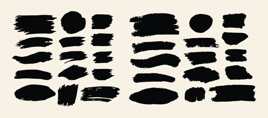 Paint Brush Stroke Text Box