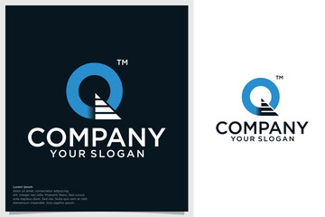 Letter O for road route logo design. Concept of destination, address,