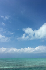 Fototapeta premium blue sky and sea