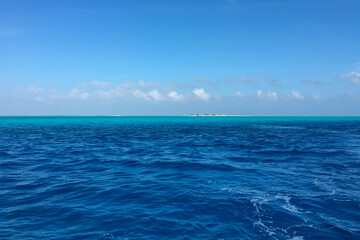 blue sky and sea
