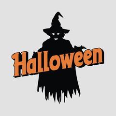 Fototapeta premium Halloween t-shirt Design. Halloween t-shirt design costume creative Eye-catching high-quality Illustration