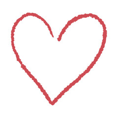 Red Heart Drawing Love
