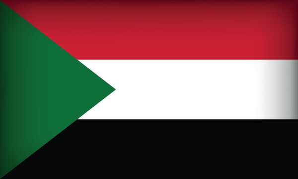 SUDAN Flag with Original color