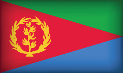 ERITREA Flag with Original color