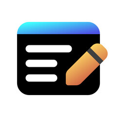 Editable copywriting vector icon. SEO, marketing, business. Part of a big icon set family. Perfect for web and app interfaces, presentations, infographics, etc