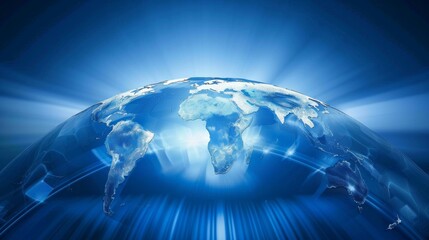 Global connectivity: the world wide web bridging continents with advanced technology for seamless communication and information sharing across the globe.


