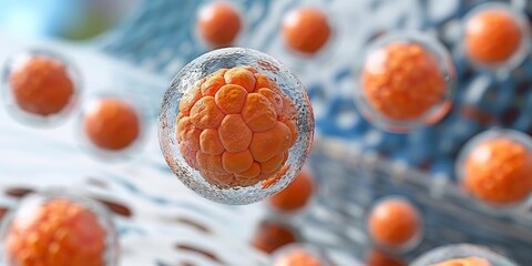 Detailed Molecular and Cellular Imagery with a Nature Twist Detailed Molecular and Cellular Imagery with a Nature Twist Close-up Macroscopic Images of Vibrant DNA Structures with Varied Backgrounds