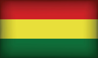 Obraz premium BOLIVIA Flag with Original color