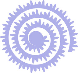 Rolled Flower, Paper Flower, 3D Flower Template