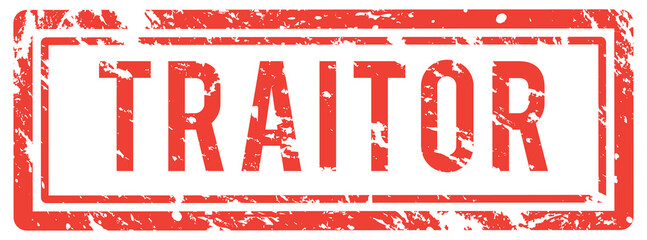 traitor red stamp