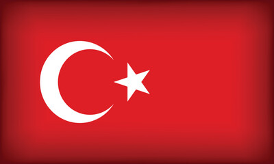 TURKYIE Flag with Original color