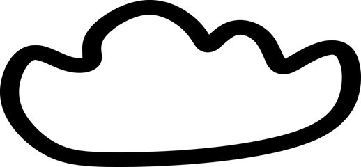 Cloud Doodle Drawing Illustration