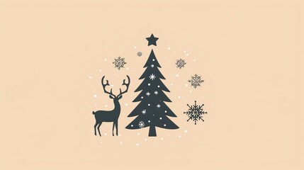 Naklejka premium Unwrapping the magic of Christmas with a delightful discovery, celebrating the joy of the season