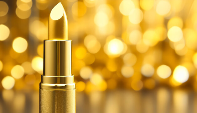 Golden lipstick