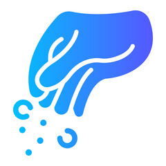 Obraz premium sprinkles Gradient icon