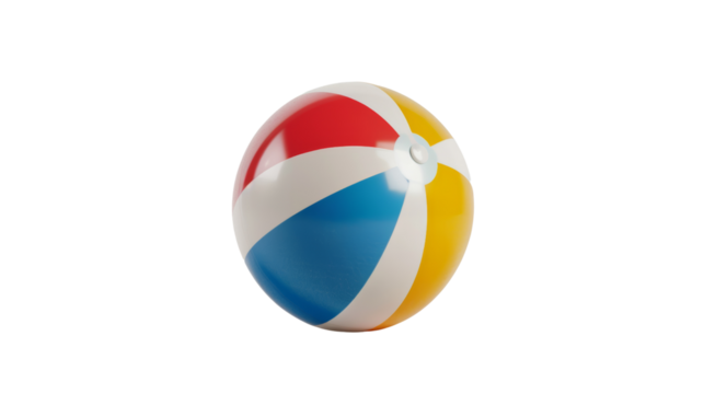 Beach ball, isolated