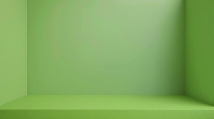Plain green background solid color fill no texture smooth surface