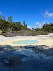 Wai-O-Tapu Thermal Wonderland, Rotorua, North Island of New Zealand