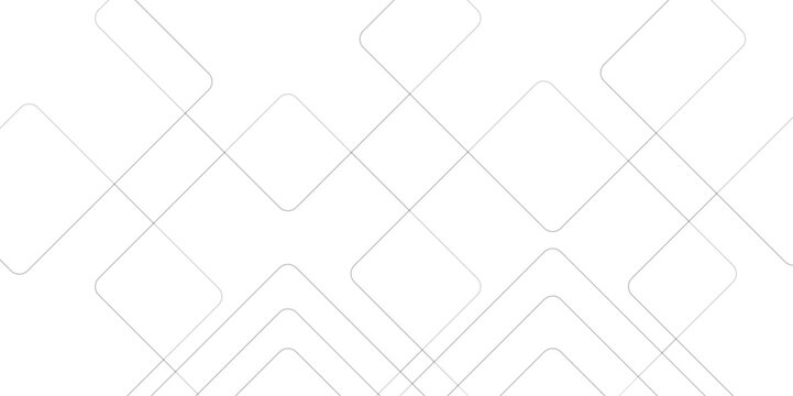 White abstract background template design. Modern Vector white square and triangle line background. Abstract gradient space banner design with Geometric background technology concept.