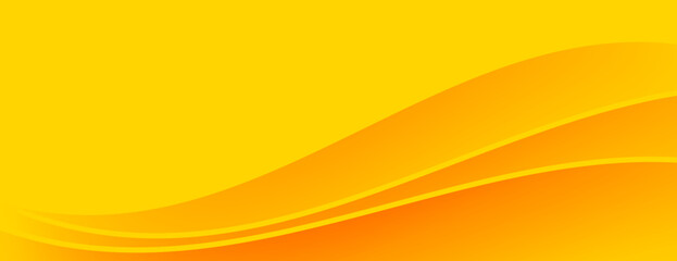 yellow abstract wavy lines background