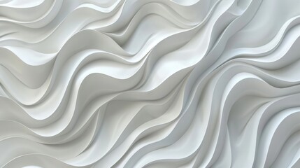 Obraz premium white silk fabric