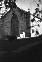 church and graveyard