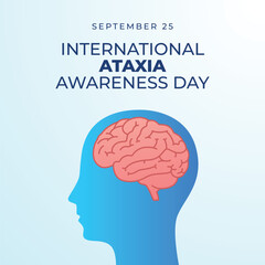 vector graphic of International Ataxia Awareness Day ideal for International Ataxia Awareness Day celebration.