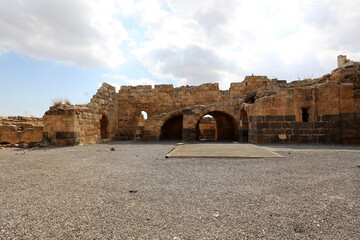 Belvoir Israel 05 10 2023 . Belvoir is an archaeological monument, an ancient Hospitaller fortress,...