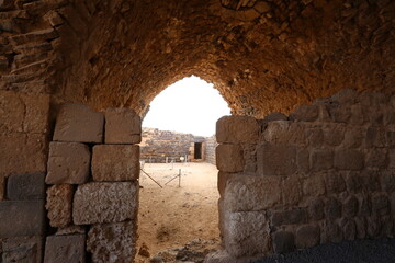 Belvoir Israel 05 10 2023 . Belvoir is an archaeological monument, an ancient Hospitaller fortress,...