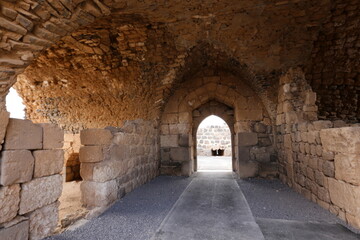 Obraz premium Belvoir Israel 05 10 2023 . Belvoir is an archaeological monument, an ancient Hospitaller fortress, located south of the Sea of ​​Galilee.