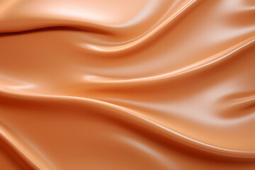 Processed collage of brown liquid silicon or plastic surface texture. Background for banner