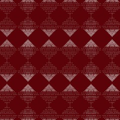 the captivating allure of the "Crimson Cascade" - a mesmerizing gradient rectangular pattern that commands attention with its striking contrast of white against a vivid red backdrop. Each gradient 