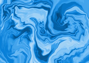 font abstrait suminagashi bleu , mouvement 