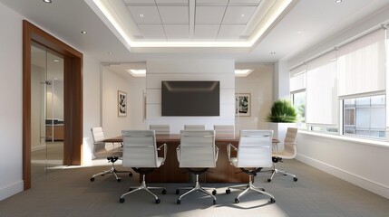 Fototapeta premium Office Rental Facility