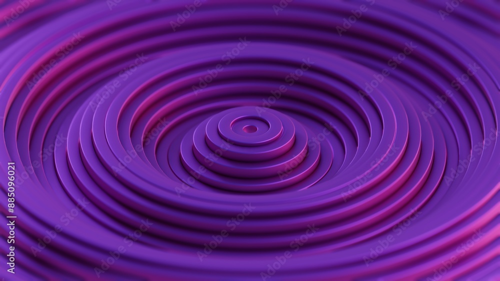Aufkleber abstract purple spiral layers with gradient effect..