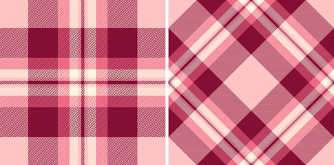 Seamless tartan textile of pattern texture check with a vector background fabric plaid. Set in warm colors. Eco friendly packaging ideas for products.