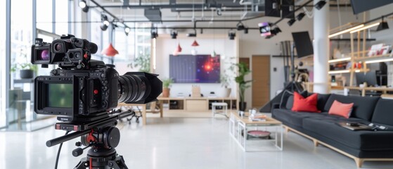 Cutting-Edge Camera Rig for Professional Studio Photography and Filmmaking