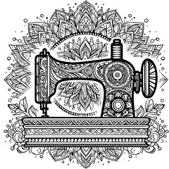 sewing machine from mandala v7